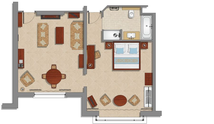 Grand Suite Floor plans 1